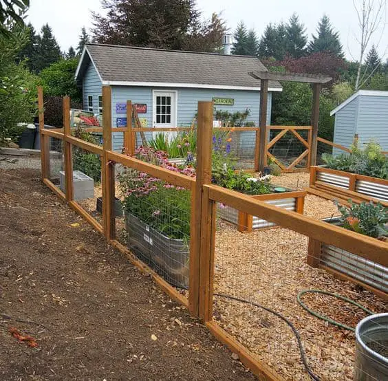 fence to keep rabbits out of your garden