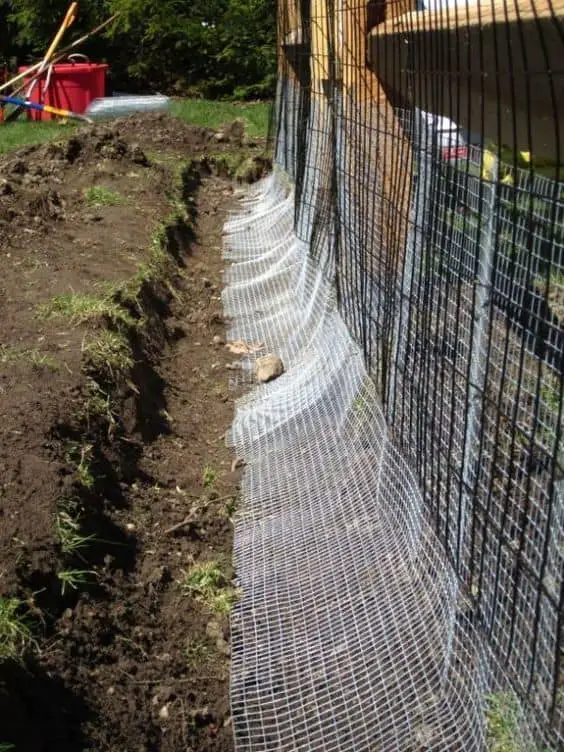 fence to keep out rabbits